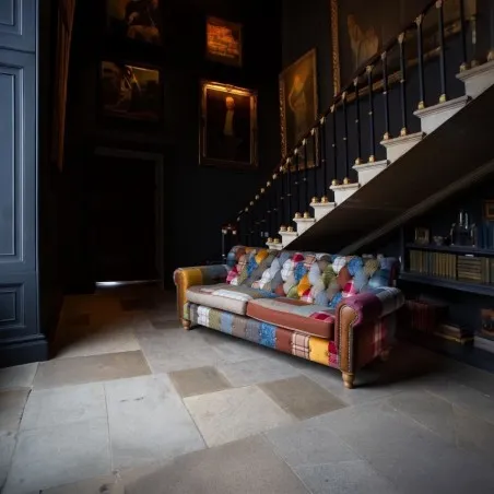 Crusader 2-Seater Patchwork Sofa Smithers Chesterfield £2,500.00 Living Room product_features