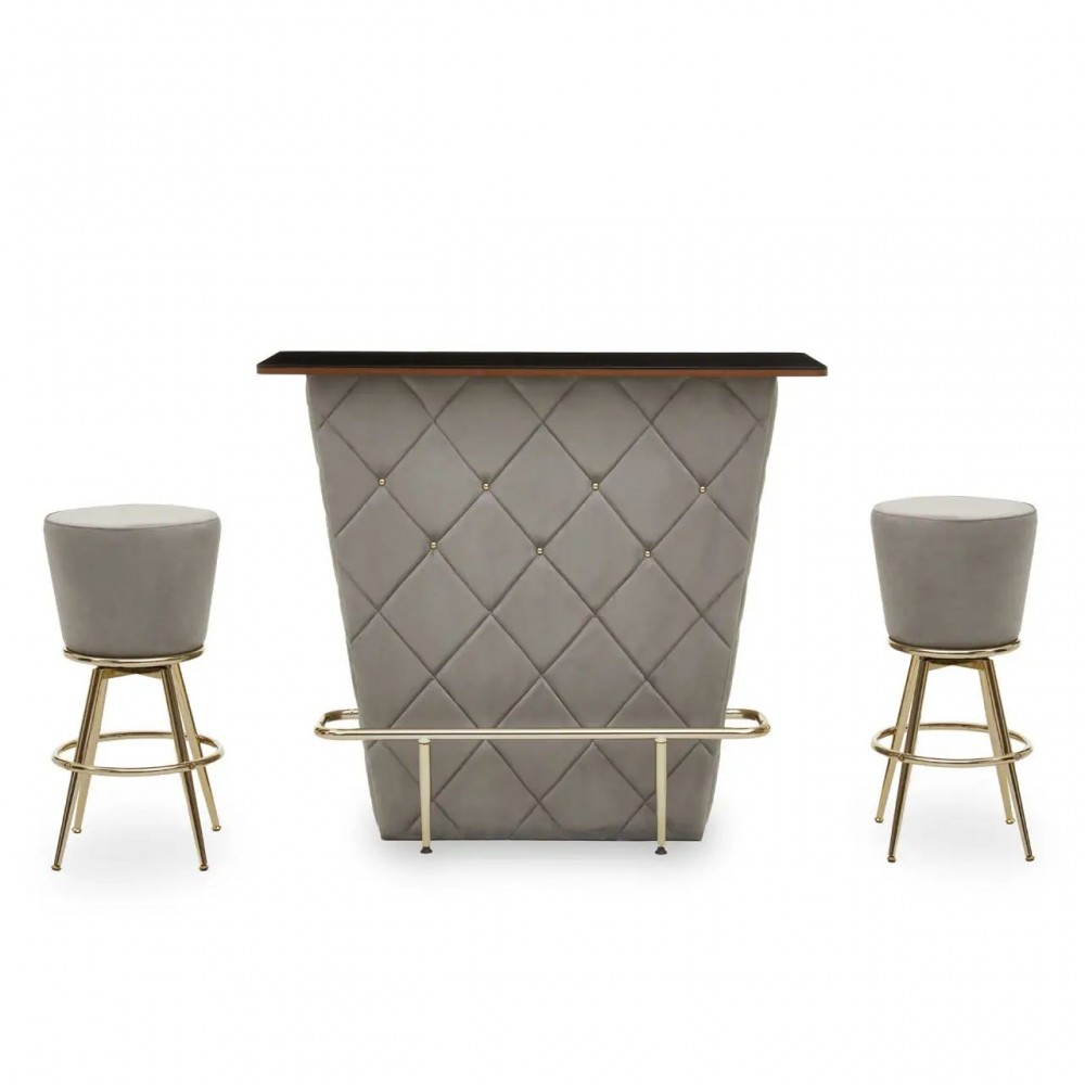 The Platinum Jam – Art Deco Home Bar That Deserves Its Own Party Smithers Dining Room £1,575.00 Bar product_features