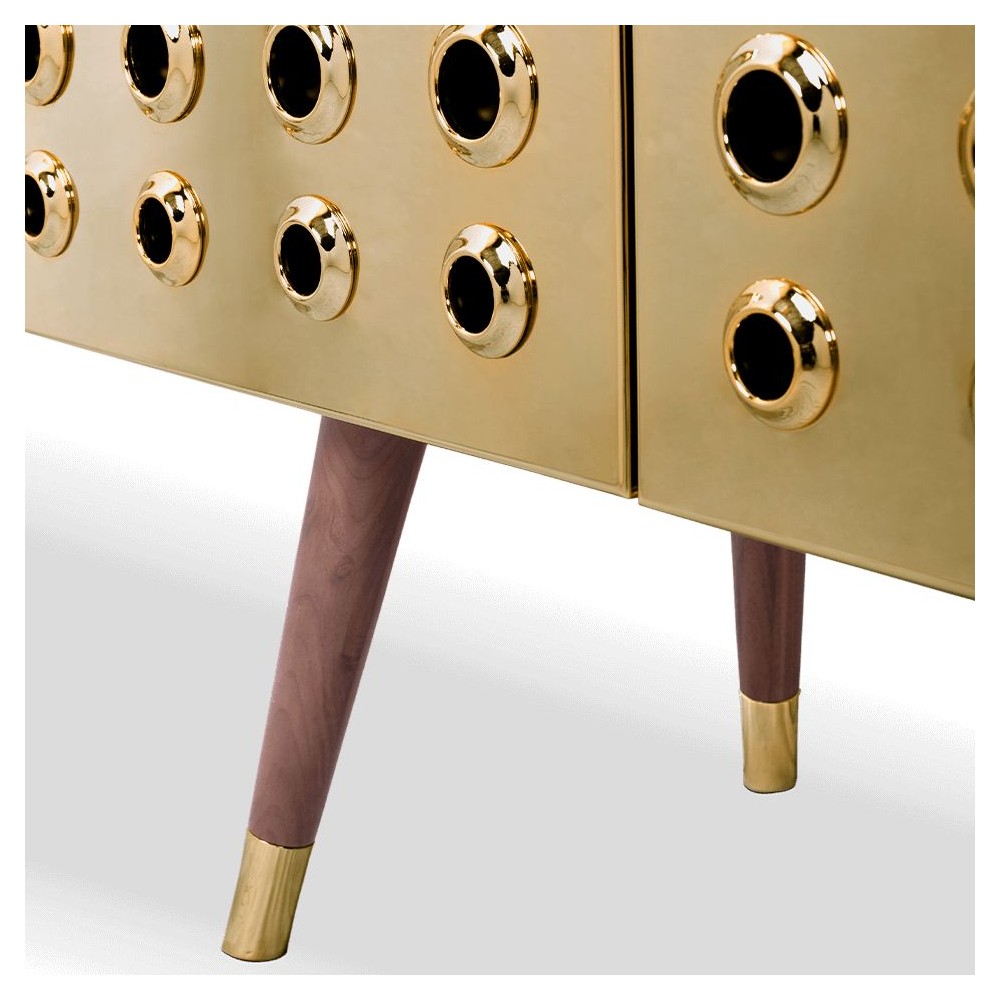 Monocles Sideboard delightfull Designer Furniture £12,500.00 Walnut Gold Plated product_features