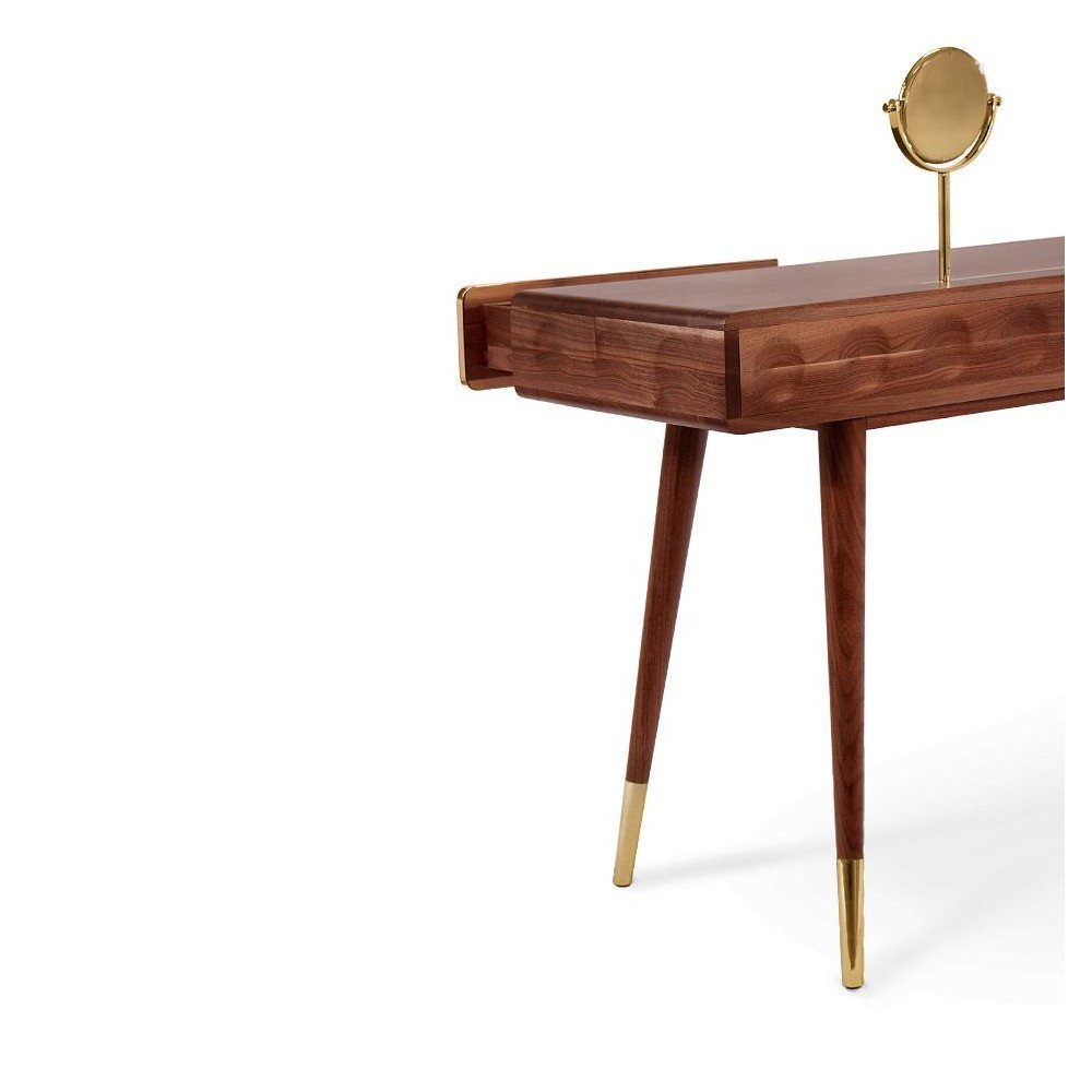 Monocles Dressing Table delightfull Designer Furniture £7,500.00 Walnut Gold Plated product_features
