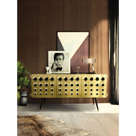 Monocles Sideboard delightfull Designer Furniture &pound;12,500.00 Walnut Gold Plated product_features