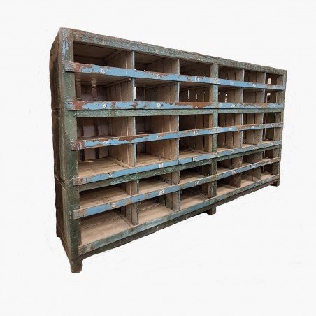Pigeon Hole Storage Shelving Antique Furniture &pound;3,000.00 Entrance Hall Pine Wood product_features