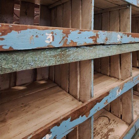 Pigeon Hole Storage Shelving Antique Furniture &pound;3,000.00 Entrance Hall Pine Wood product_features