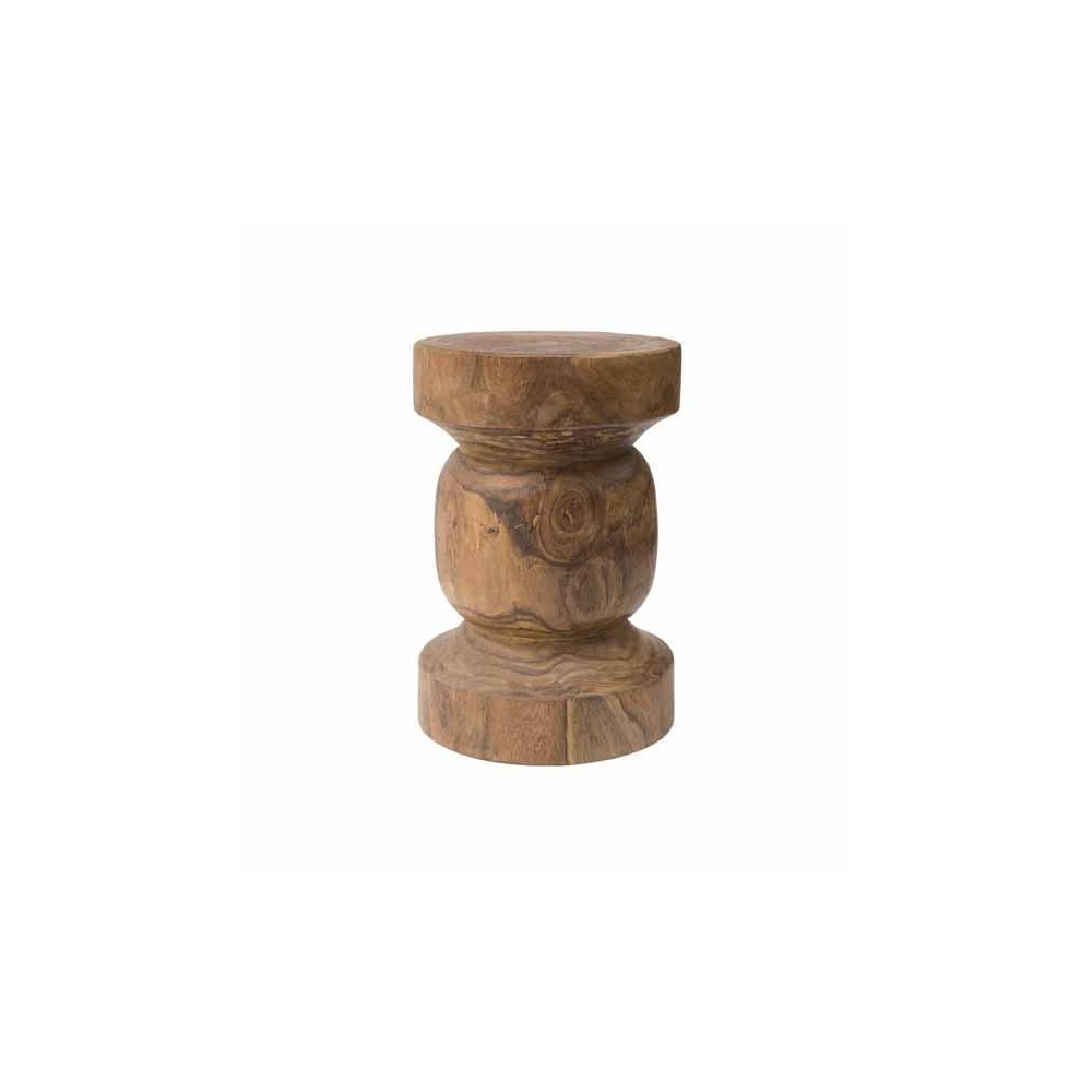 Knight Stool – Solid Wood, Sculpted Cool Smithers Low Stools £180.00 Teak Wood product_features
