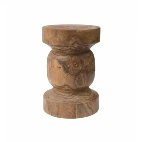 Knight Stool &ndash; Solid Wood, Sculpted Cool Smithers Low Stools &pound;180.00 Teak Wood product_features