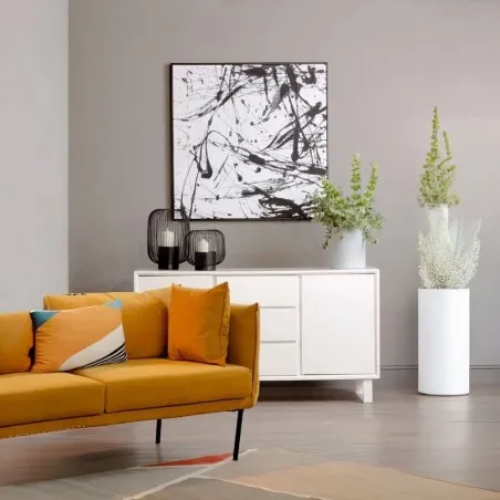 Milky Way High Gloss White Sideboard Smithers Designer Furniture £750.00 Kitchen Diner product_features