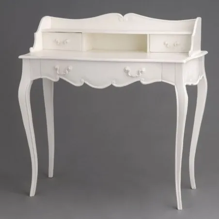 Loire White French Style Writing Desk Smithers Office &pound;865.00 Office Oak Veneer product_features