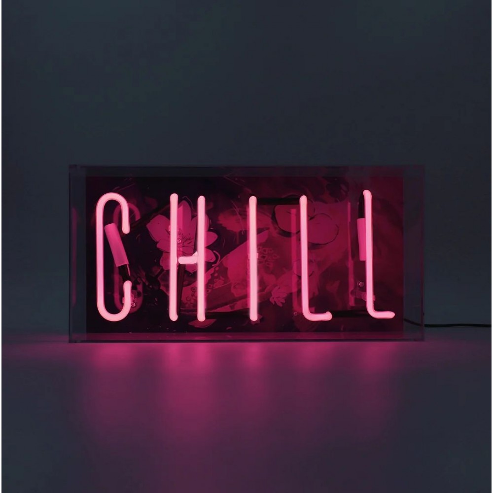 Chill Neon Light Sign Your Custom Neon Sign & Neon Signs | Handmade in London by Smithers £140.00 product_features