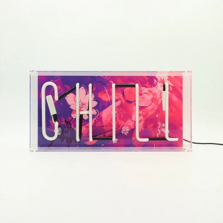 Chill Neon Light Sign Your Custom Neon Sign & Neon Signs | Handmade in London by Smithers &pound;140.00 product_features
