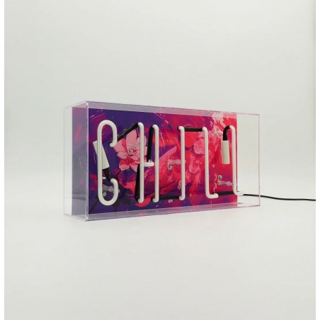 Chill Neon Light Sign Your Custom Neon Sign & Neon Signs | Handmade in London by Smithers &pound;140.00 product_features