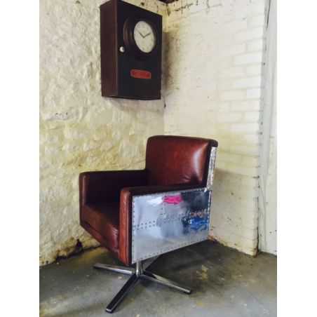 Pilot Falcon Leather Chair Smithers Archives Smithers of Stamford £1,062.50 Store UK, US, EU, AE,BE,CA,DK,FR,DE,IE,IT,MT,NL,N...