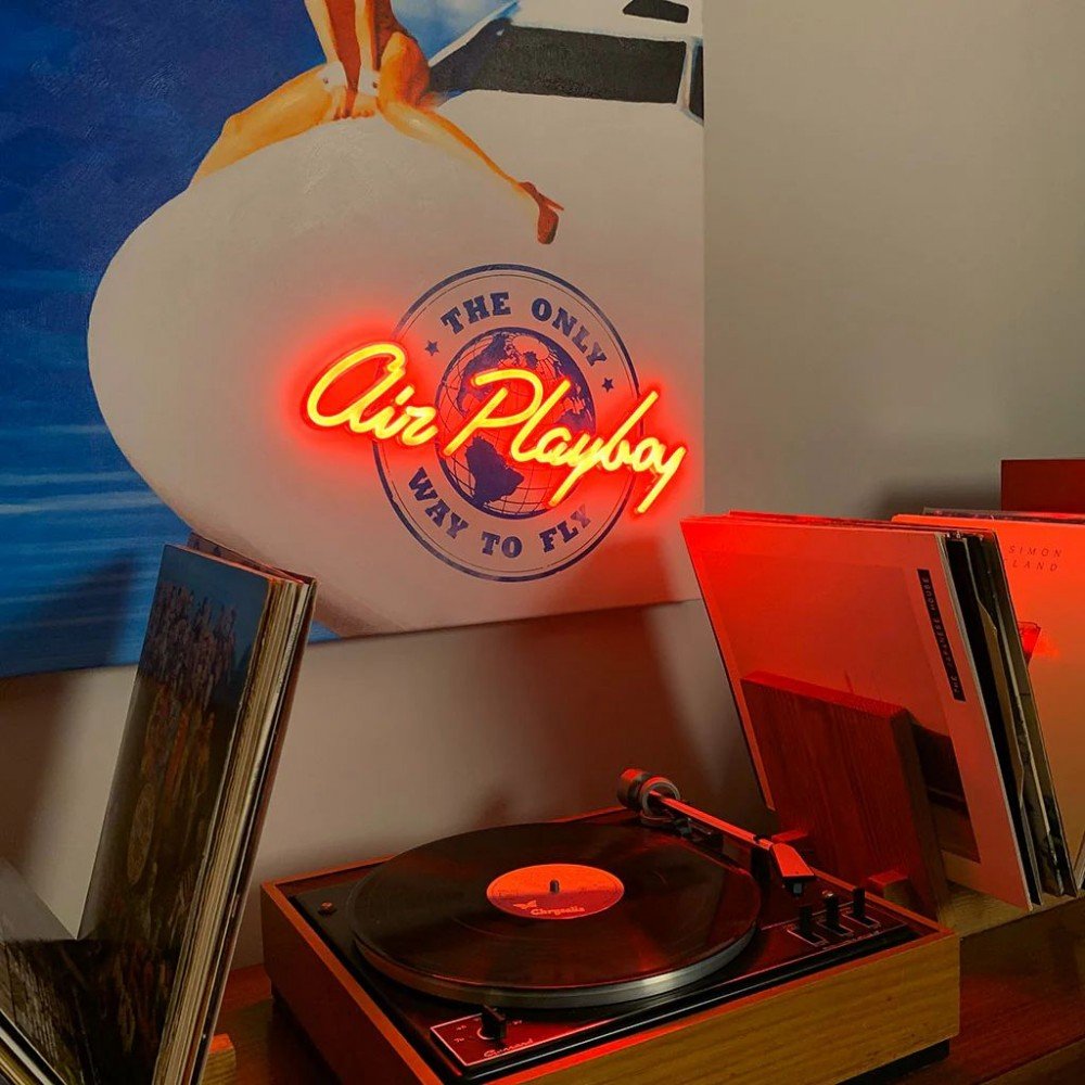 Air Playboy LED Neon Wall Art Smithers Your Custom Neon Sign & Neon Signs | Handmade in London by Smithers £350.00 product_fe...