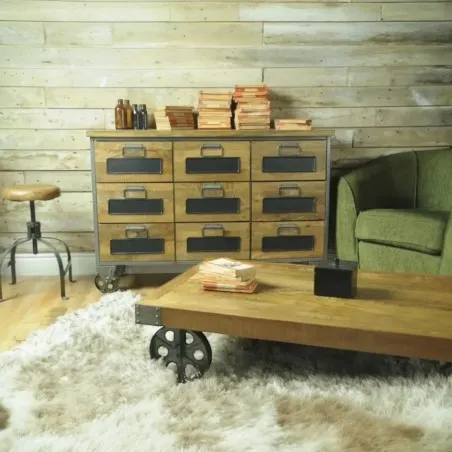 Apothecary Chest Of Drawers Smithers Wooden Chest of Drawers &pound;1,350.00 Living Room Mango Wood product_features