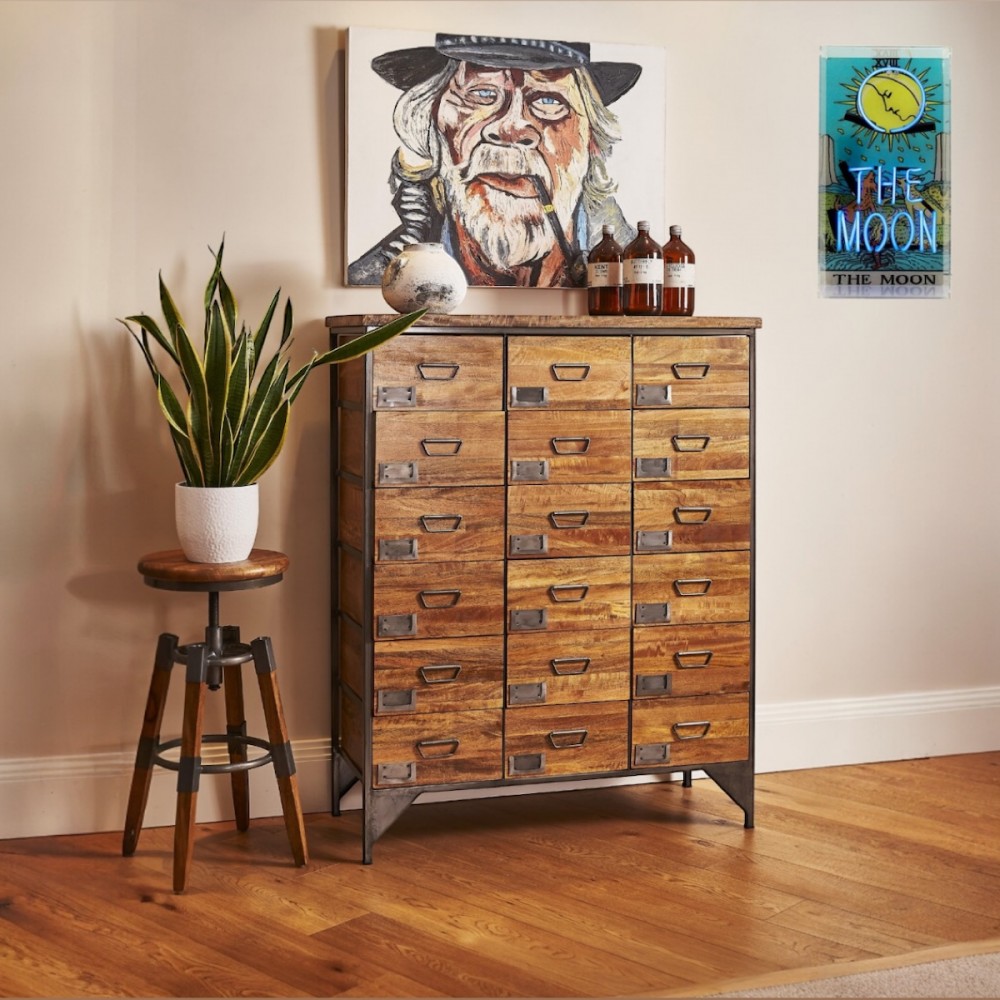 Apothecary Cabinet Wooden Chest of Drawers £1,450.00