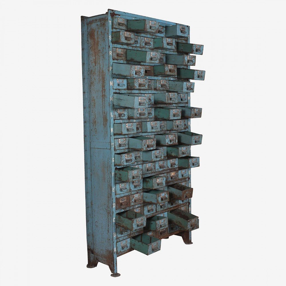 Vintage Apothecary Cabinet – 106 Drawers of Industrial Charm Antique Furniture £4,000.00 product_features