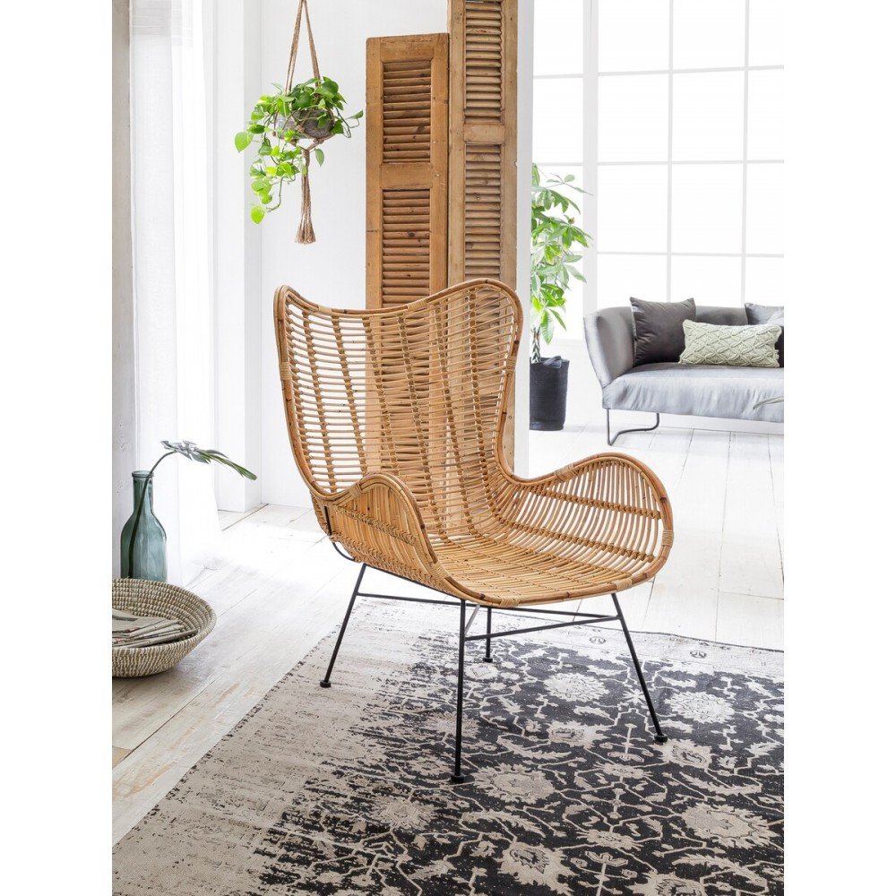 Wicker Chair – Retro Accent with Mid-Century Style Smithers Rattan Furniture £690.00 Rattan product_features