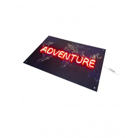 Adventure Neon Light &ndash; Travel-Inspired Wall Decor Your Custom Neon Sign & Neon Signs | Handmade in London by Smithers &pound;280.0...