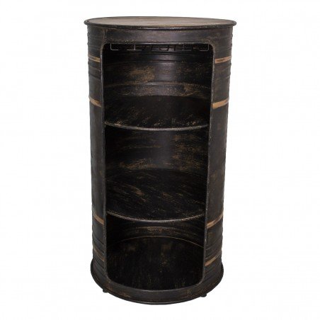 Oil Drum Bar Table With Storage Industrial Furniture £650.00 Bar Oil Drum product_features