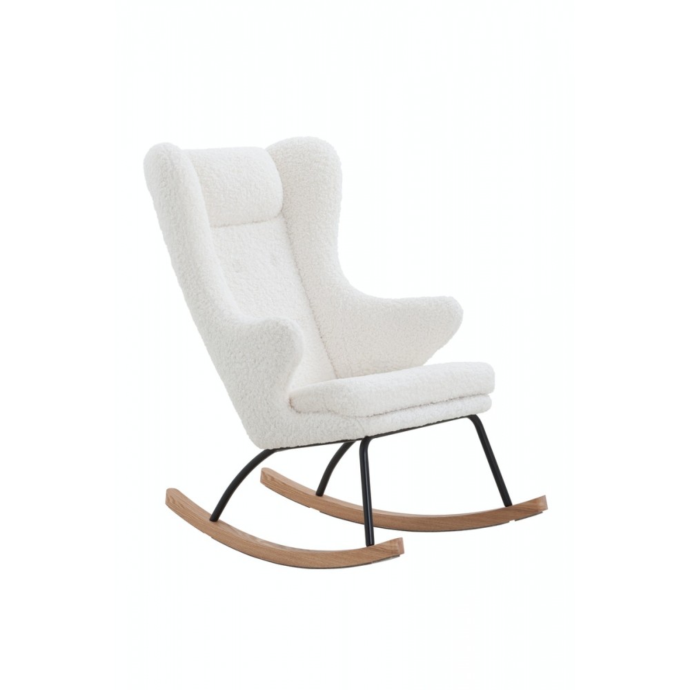 Snow Bear Rocker Chair – White Teddy Fur Breastfeeding Chair Rocking Chairs £1,000.00 Living Room Oak Veneer product_features