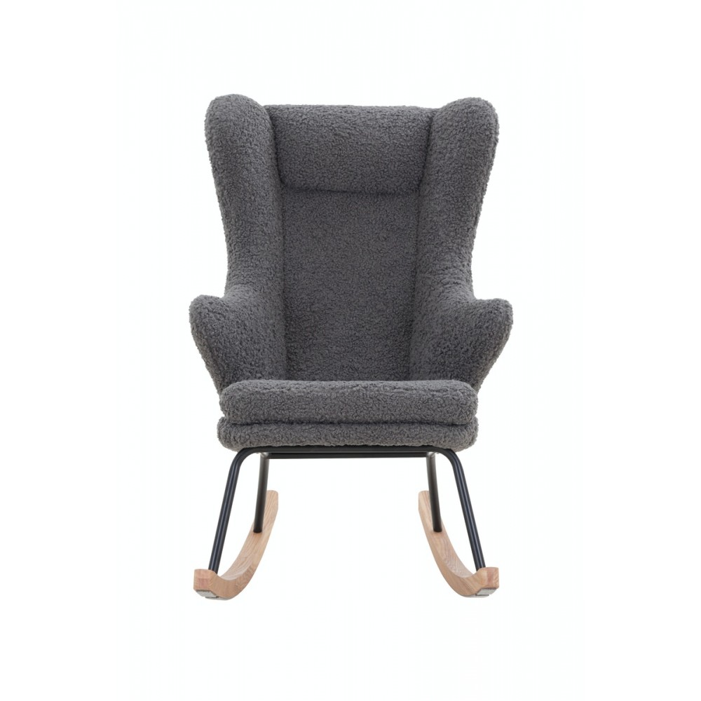 Snow Bear Rocker Chair – White Teddy Fur Breastfeeding Chair Rocking Chairs £1,000.00 Living Room Oak Veneer product_features