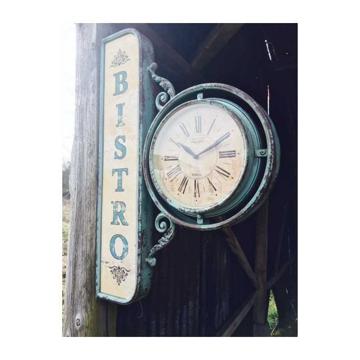 Bistro Wall Clock Home Smithers of Stamford £275.00 Store UK, US, EU, AE,BE,CA,DK,FR,DE,IE,IT,MT,NL,NO,ES,SE