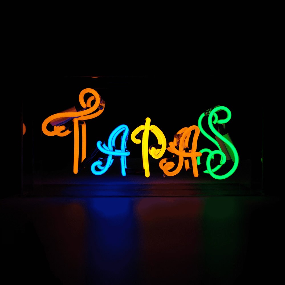 Tapas Neon Sign Smithers Your Custom Neon Sign & Neon Signs | Handmade in London by Smithers £140.00 Tin Plate product_features