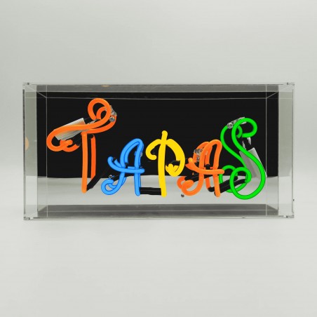 Tapas Neon Sign Smithers Your Custom Neon Sign & Neon Signs | Handmade in London by Smithers &pound;140.00 Tin Plate product_features