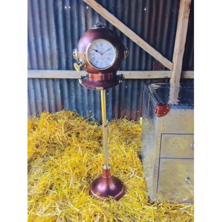 Nautical Diving Helmet Floor Clock Smithers Archives £492.00 Steel product_features