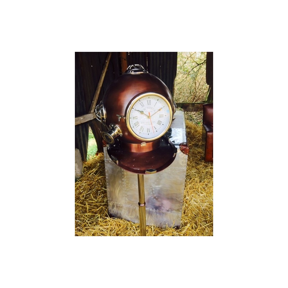 Nautical Diving Helmet Floor Clock Archives £492.00