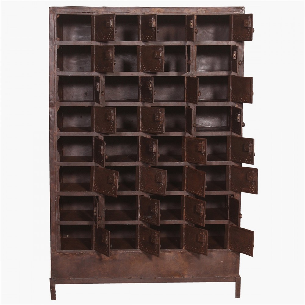 Rusty Metal Apothecary Cabinet Smithers Cabinets & Sideboards £2,500.00 Entrance Hall product_features