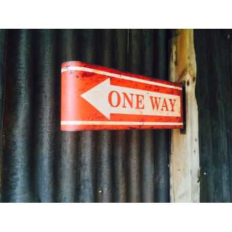 One Way Sign Home Smithers of Stamford £75.00 Store UK, US, EU, AE,BE,CA,DK,FR,DE,IE,IT,MT,NL,NO,ES,SE