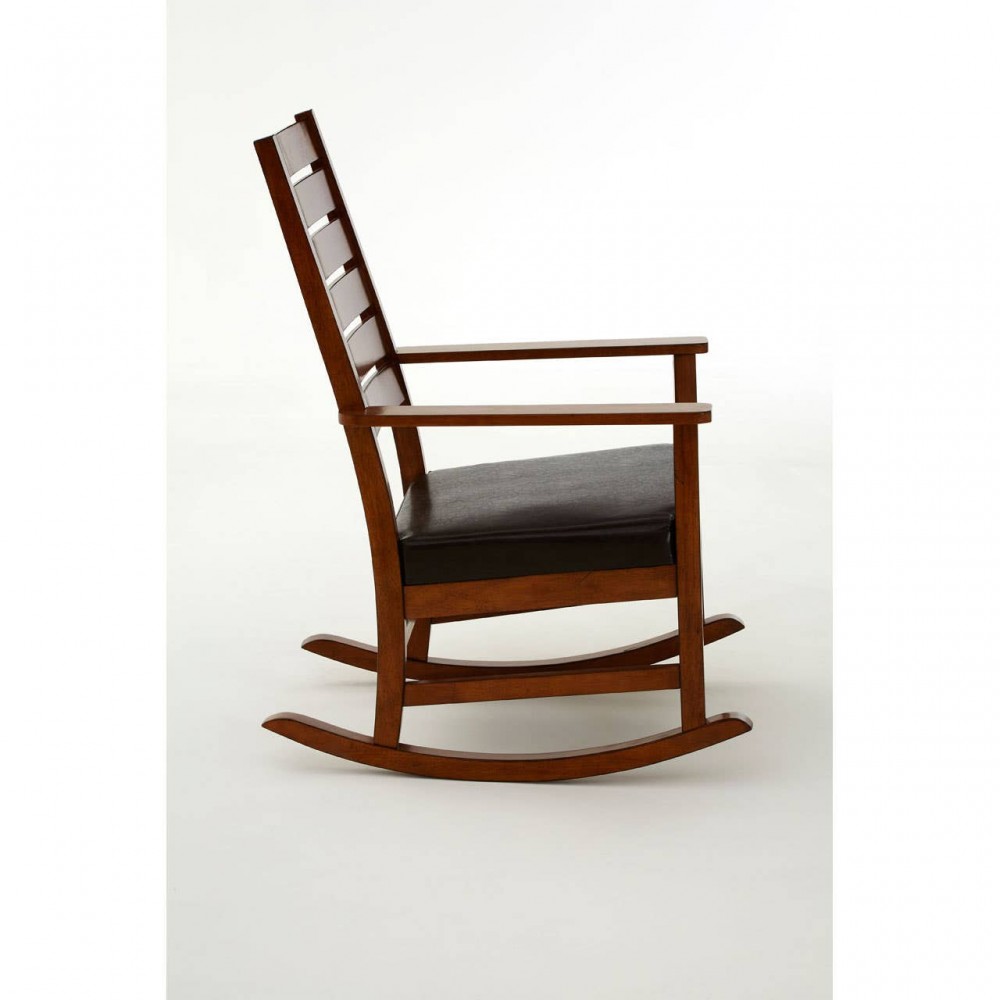 Harrington Dark Wood Rocking Chair Smithers Rocking Chairs £300.00 Living Room Hevea product_features
