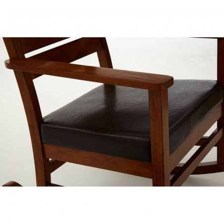 Harrington Dark Wood Rocking Chair Smithers Rocking Chairs &pound;300.00 Living Room Hevea product_features