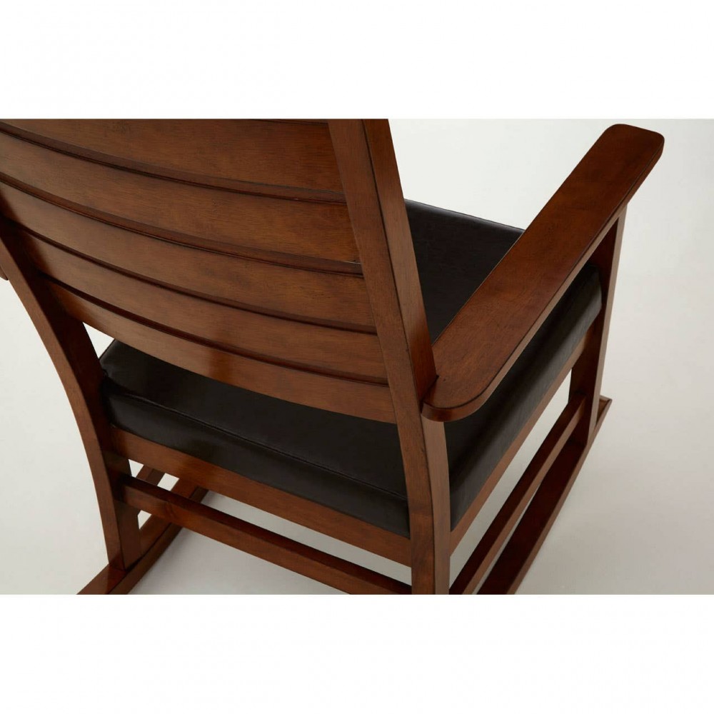 Harrington Dark Wood Rocking Chair Smithers Rocking Chairs £300.00 Living Room Hevea product_features