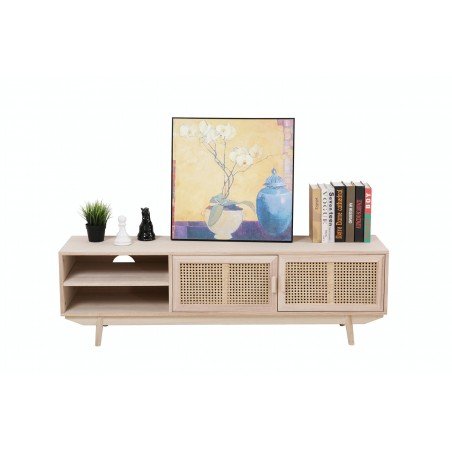 Rattan TV Unit Smithers Furniture &pound;850.00 Living Room Paulownia product_features