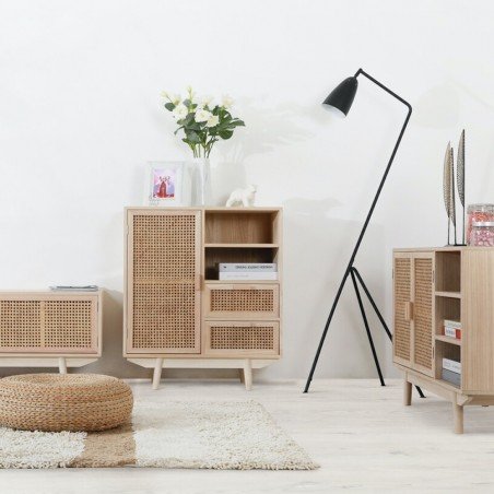 Havana Rattan Storage Cabinet Smithers Furniture &pound;800.00 Living Room Paulownia product_features