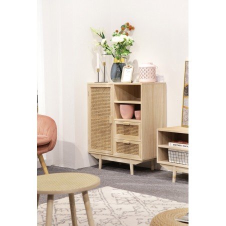 Havana Rattan Storage Cabinet Smithers Furniture &pound;800.00 Living Room Paulownia product_features
