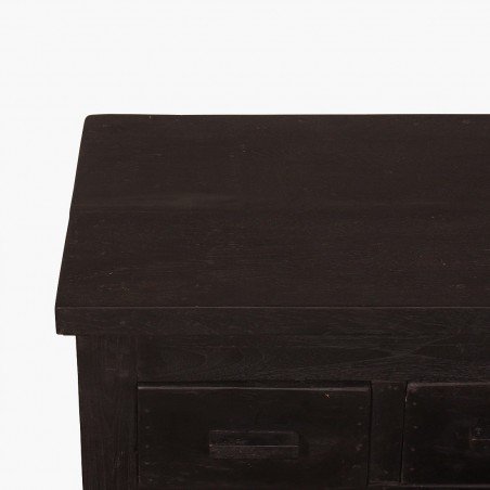 Black Teak Apothecary Cabinet Smithers Wooden Chest of Drawers £2,350.00 Entrance Hall product_features