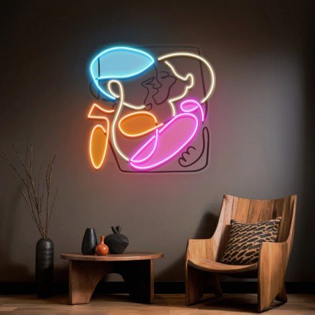 A Quite Kiss Neon Sign  Your Custom Neon Sign & Neon Signs | Handmade in London by Smithers £300.00      product_features