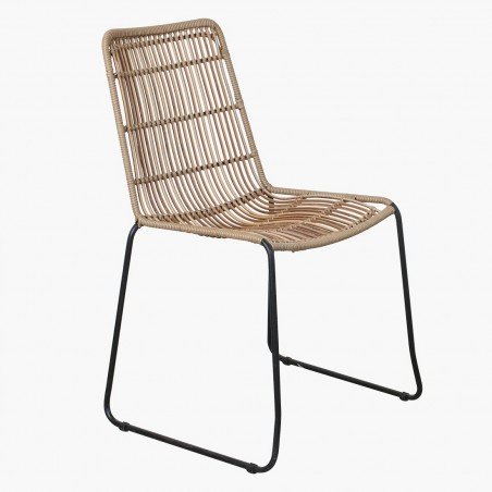 The Palma Stackable Rattan Dining Chair Dining Room &pound;230.00 Conservatory Steel product_features