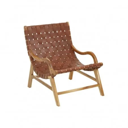 Nomad Real Woven Leather Strap Lazy Chair Smithers Bedroom £450.00 product_features