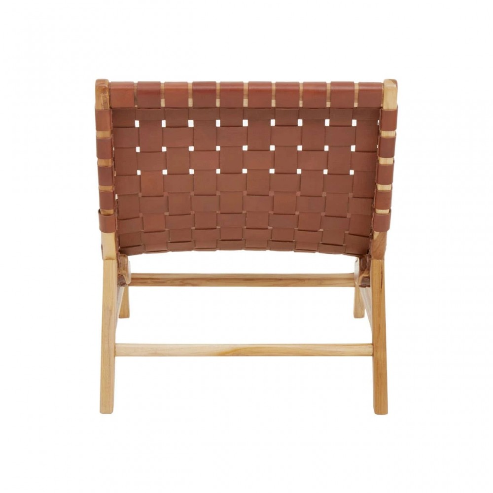 Nomad Real Woven Leather Strap Lazy Chair Smithers Bedroom £450.00 product_features