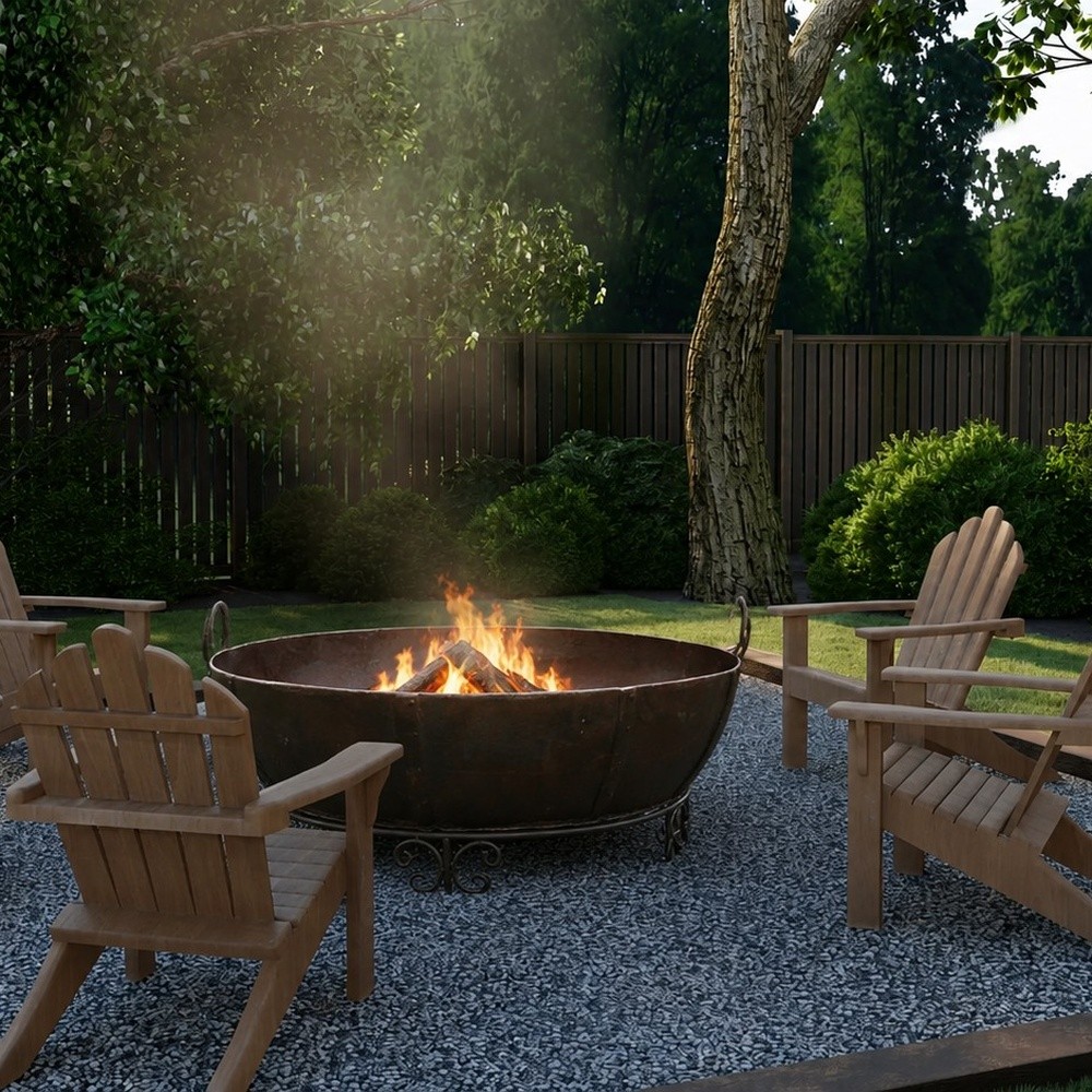 Biggest Fire Pit Bowl – Giant Outdoor Fire Pit for Gardens & Entertaining This And That £600.00 Iron product_features