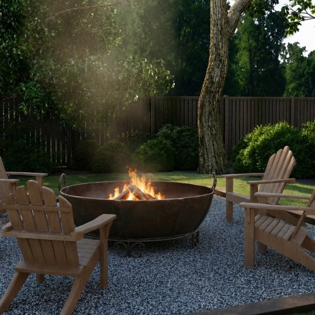 Biggest Fire Pit Bowl – Giant Outdoor Fire Pit for Gardens & Entertaining This And That £600.00 Iron product_features
