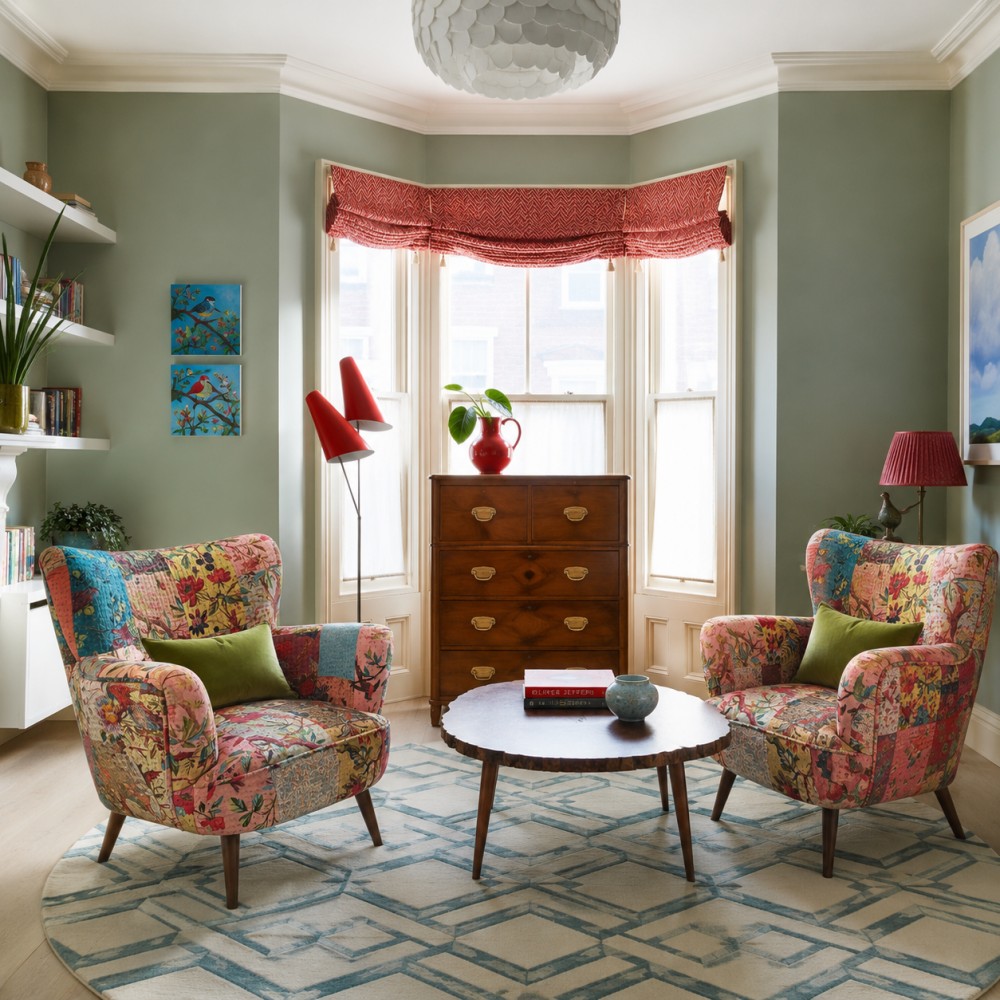Floral Accent Armchair​ Smooth Silky Velvet Bespoke Furniture £0.00 product_features