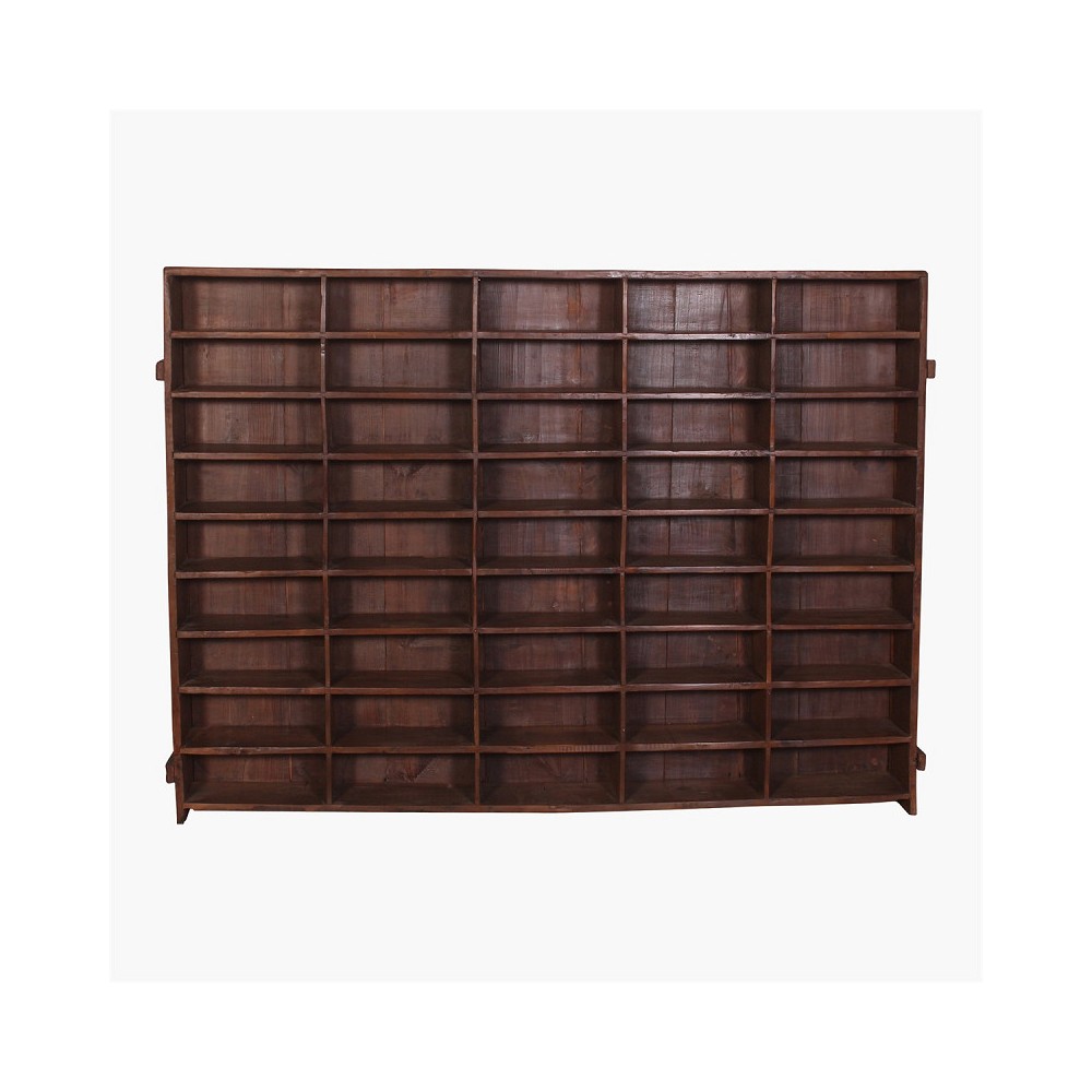 Wood Antique Dark Wood Pigeon Hole Storage Shelving Antique Furniture £1,800.00 Entrance Hall Pine Wood product_features
