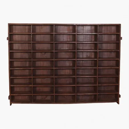 Wood Antique Dark Wood Pigeon Hole Storage Shelving Antique Furniture £1,800.00 Entrance Hall Pine Wood product_features