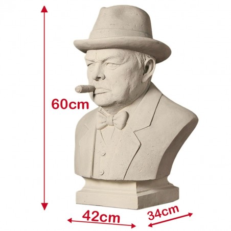 Winston Churchill Bust Statue Ornaments £260.00 All Rooms product_features