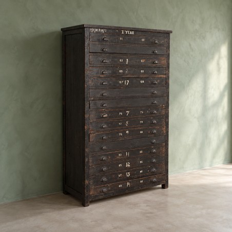 Apothecary Printers Letter Cabinet Smithers Antique Furniture £2,800.00 Kitchen Teak Wood product_features
