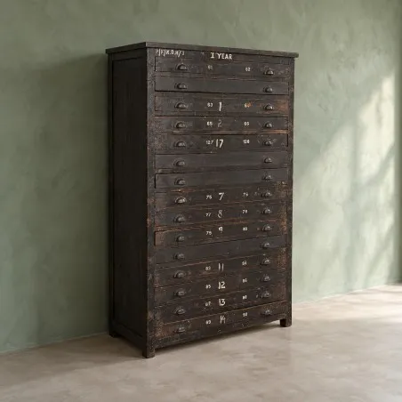 Apothecary Printers Letter Cabinet Smithers Antique Furniture £2,800.00 Kitchen Teak Wood product_features